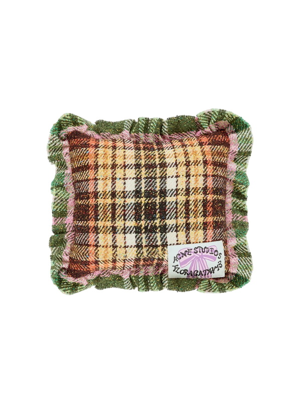 Photo: Acne Studios Plaid Cushion