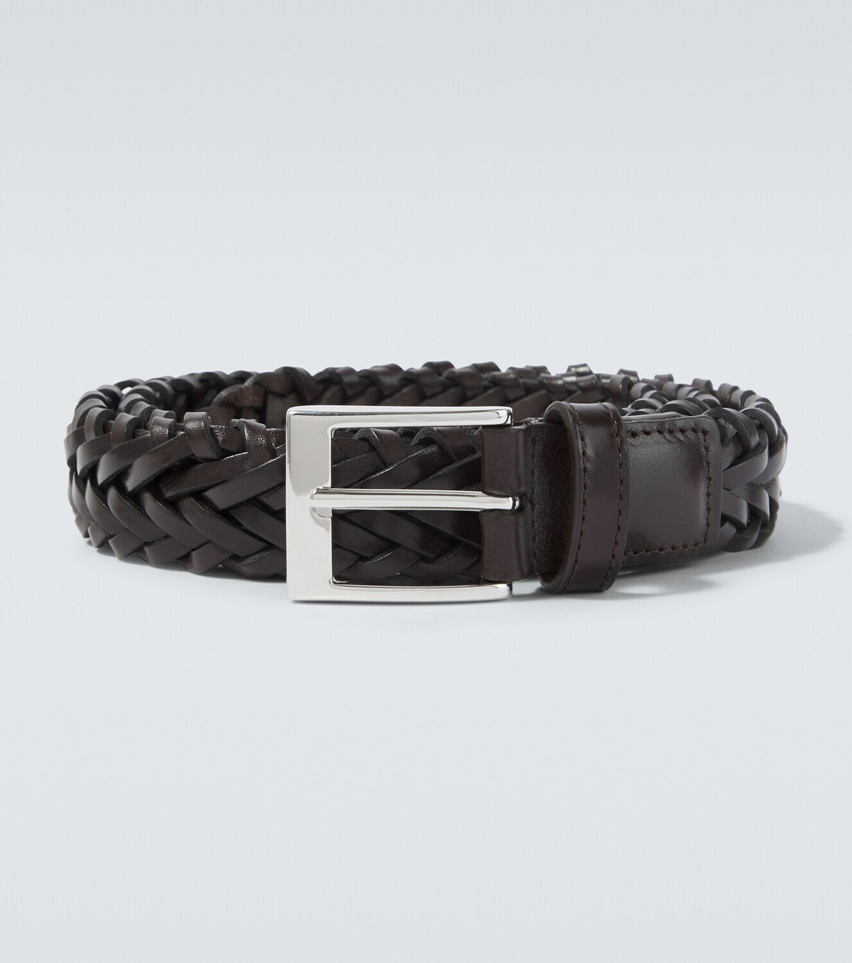 Lardini Braided leather belt
