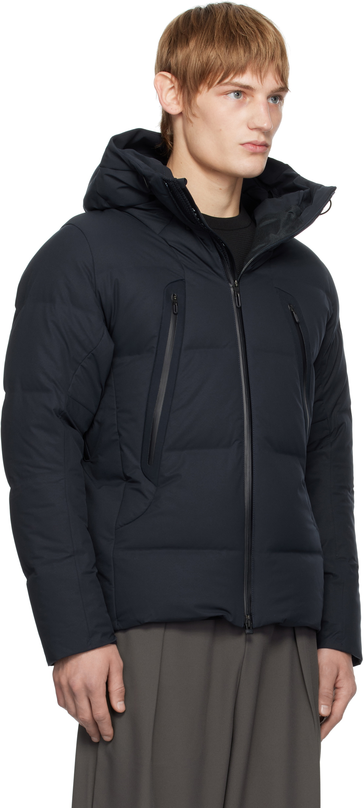Descente ALLTERRAIN Navy Mizusawa Mountaineer Down Jacket