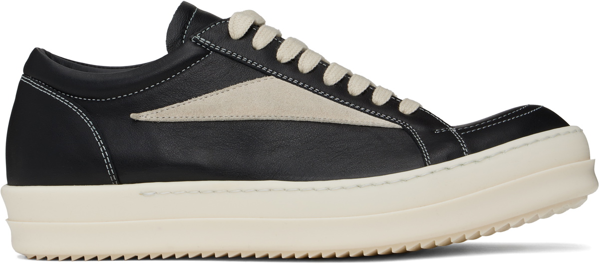 Rick Owens Black Hollywood Vintage Sneaks Sneakers Rick Owens