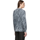 Eckhaus Latta Blue Inkblot Sweatshirt