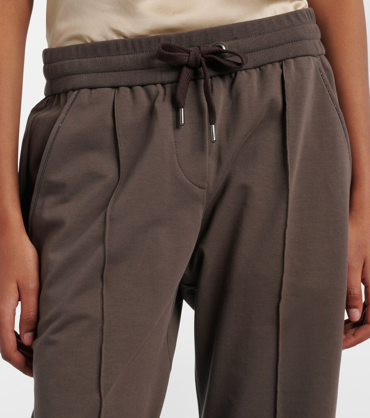 Brunello Cucinelli Monili cotton sweatpants