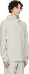 RAINS Beige Suva Hardshell Jacket