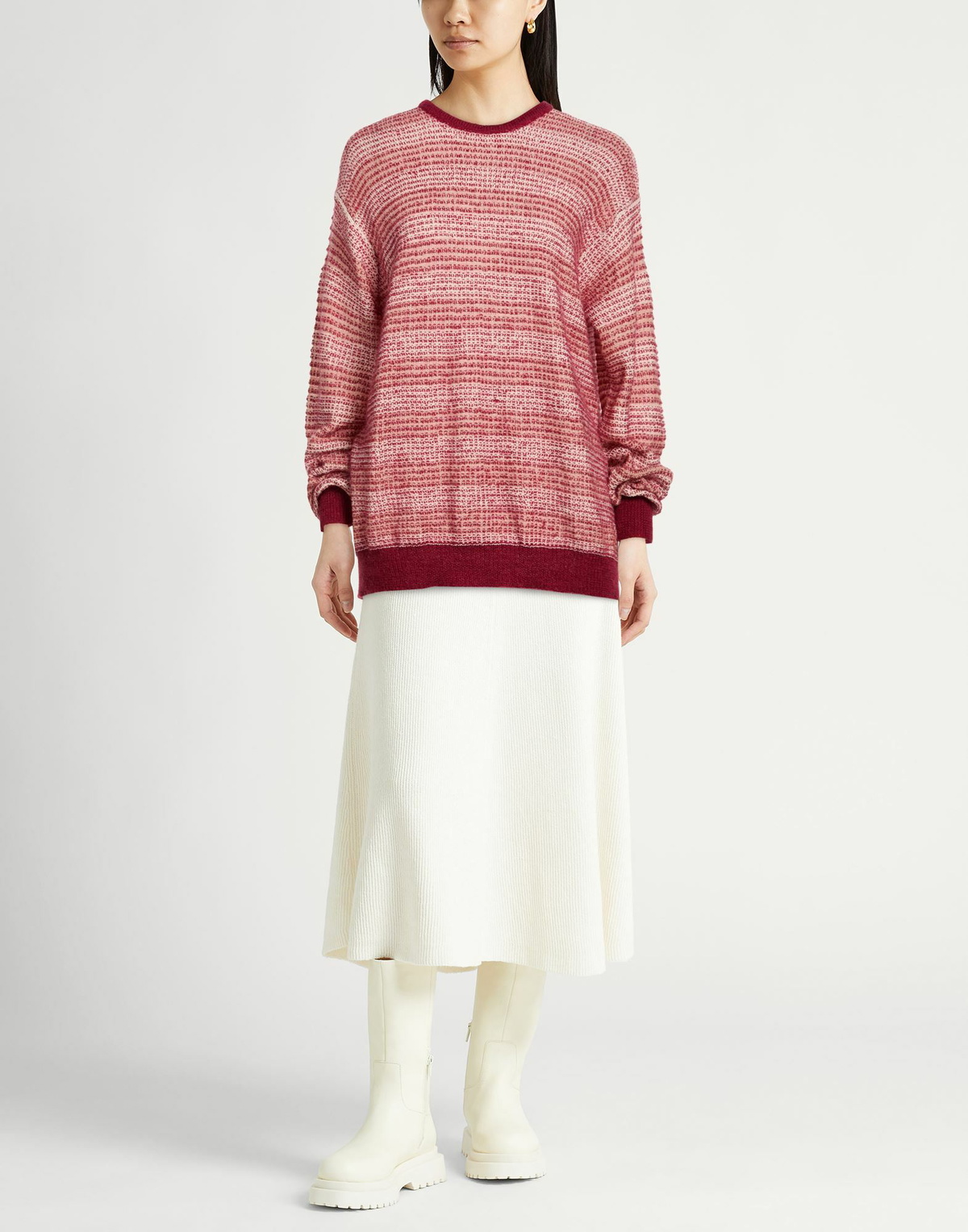 Crossley Womens Sweater Burgundy