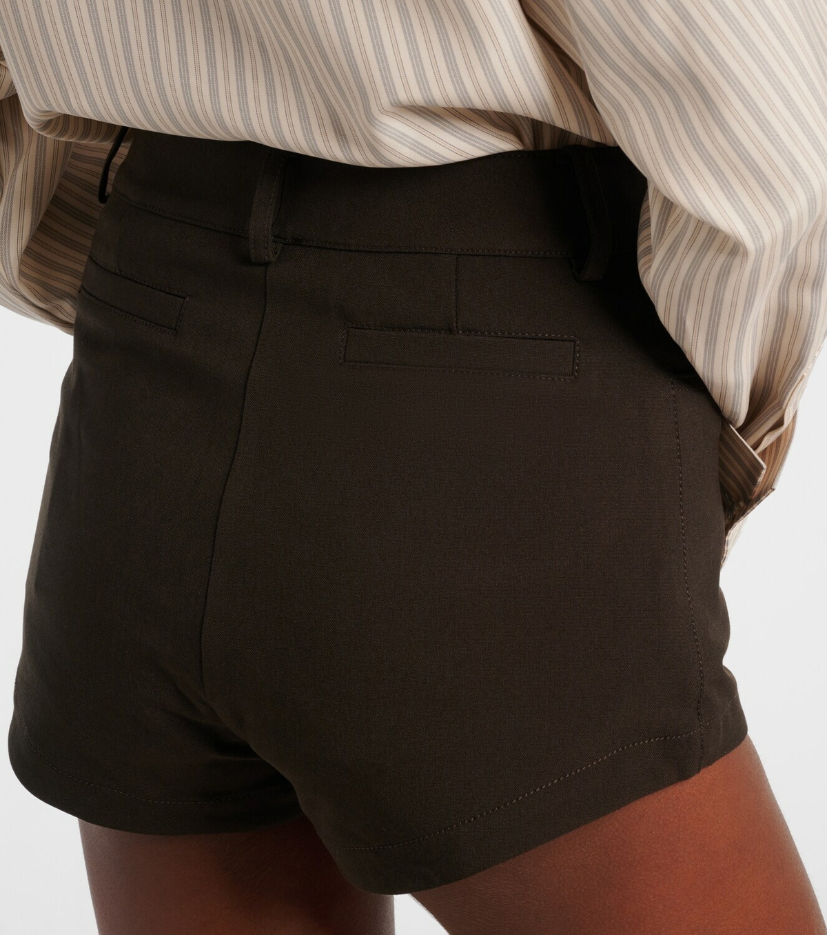 The Frankie Shop Leon high-rise shorts