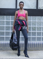 GREG ROSS Raw Cut Bra Top