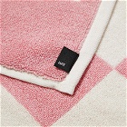 HAY Check Bath Mat in Pink 