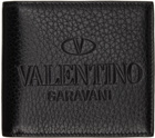 Valentino Garavani Black Logo Wallet