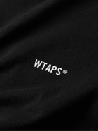 WTAPS - Standart Logo-Print Cotton-Jersey T-Shirt - Black