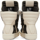 Rick Owens Brown Tower Jumbolace Geobasket Sneakers