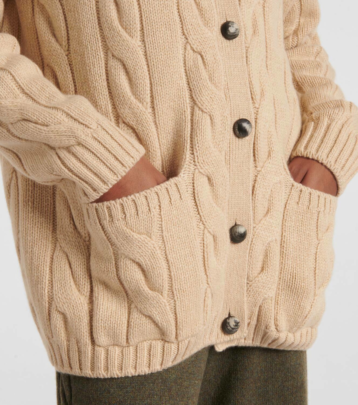 Loro Piana Napier cashmere cardigan Loro Piana