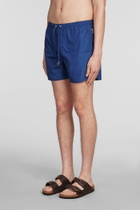Neil Barrett Beachwear In Blue Polyester
