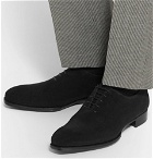 Kingsman - George Cleverley James Suede Oxford Shoes - Black