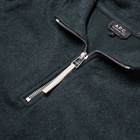 A.P.C. Feyo Japanese Fleece Half Zip Sweat