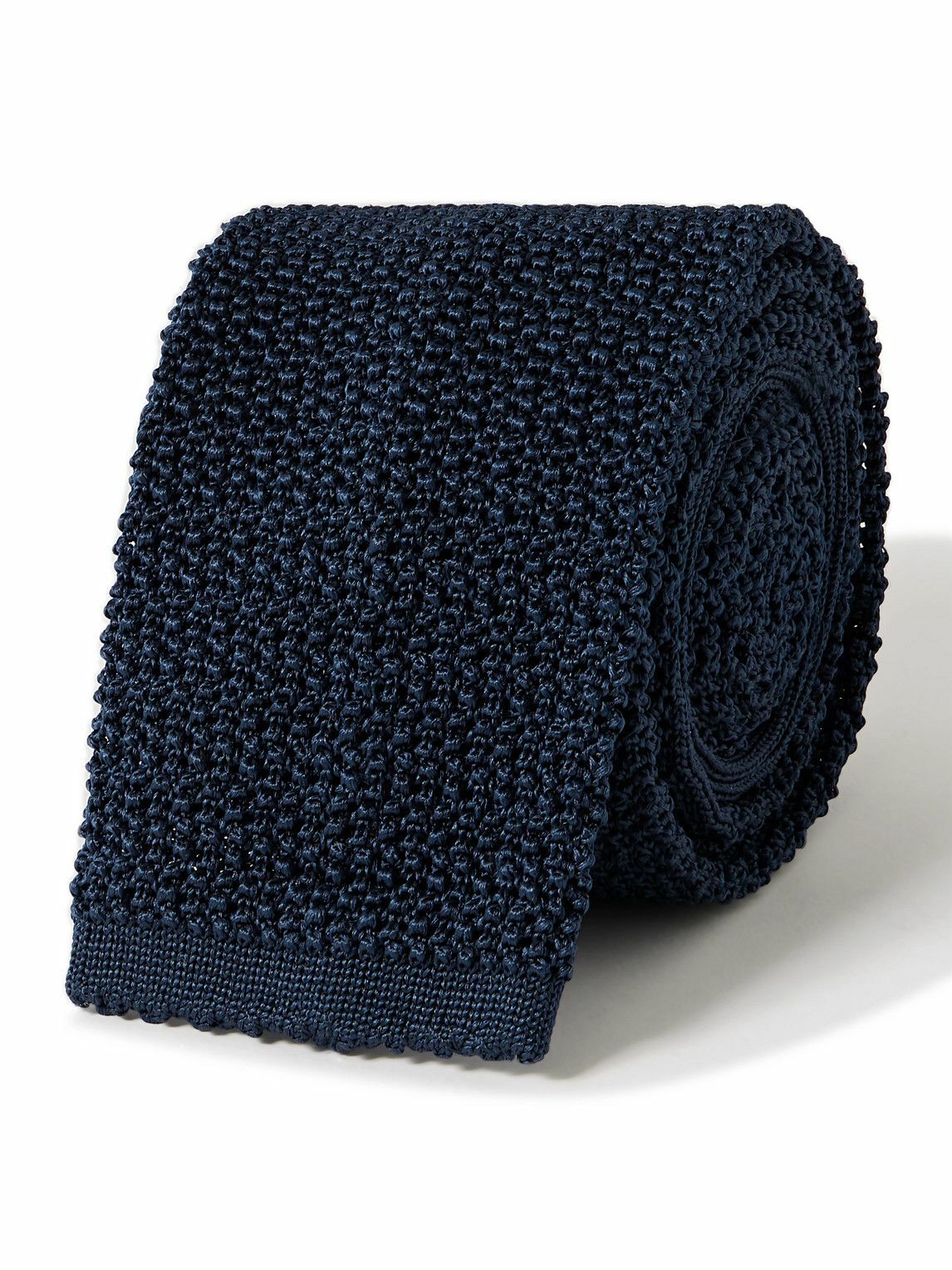 J. Mueser - 6.5cm Knitted Silk Tie