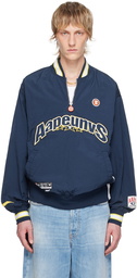 AAPE by A Bathing Ape Navy Patch Jacket