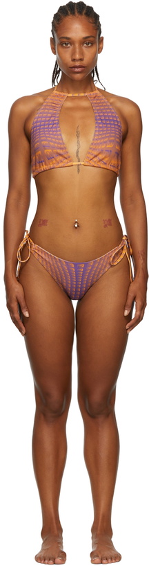 Photo: BARRAGÁN SSENSE Exclusive Orange & Purple Ambra Bikini