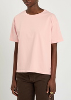 American Vintage Fizvalley Cotton T-shirt Light Pink