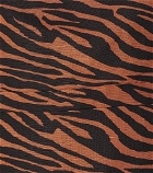 Lisa Marie Fernandez - Zani zebra-print minidress