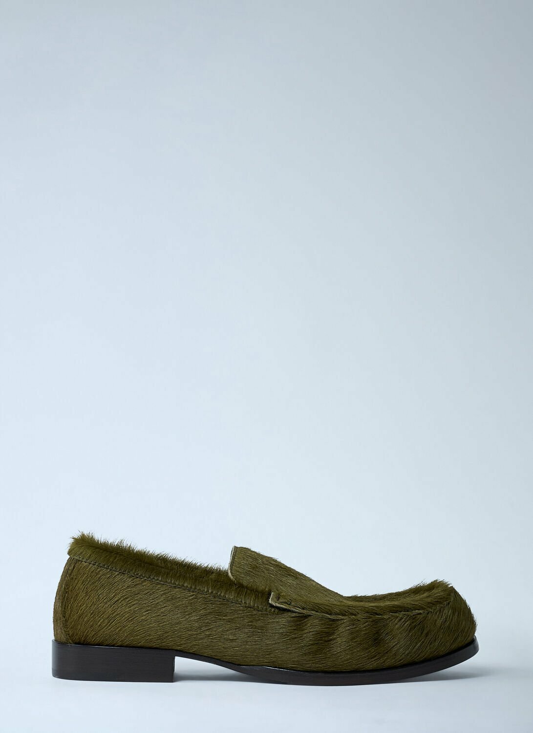 Dries Van Noten Pony Hair Loafers