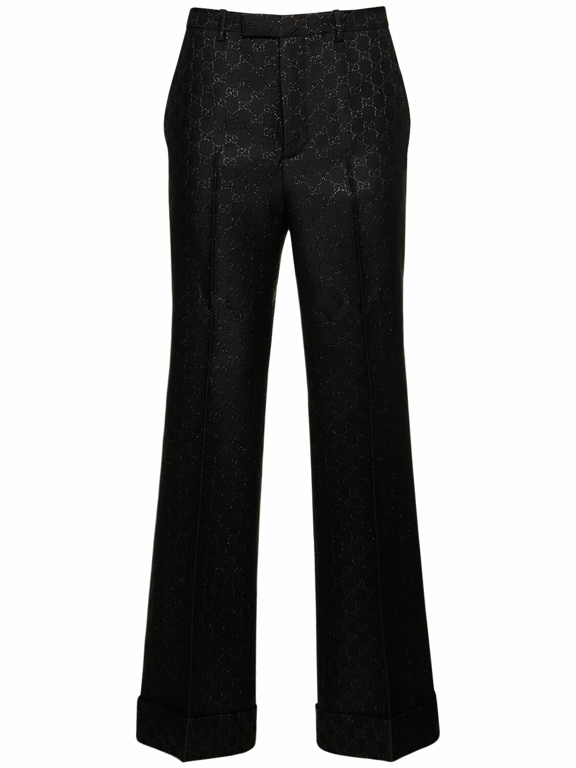 GUCCI - Gg Wool Blend Pants Gucci