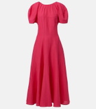 Tory Burch Balloon-sleeve maxi dress