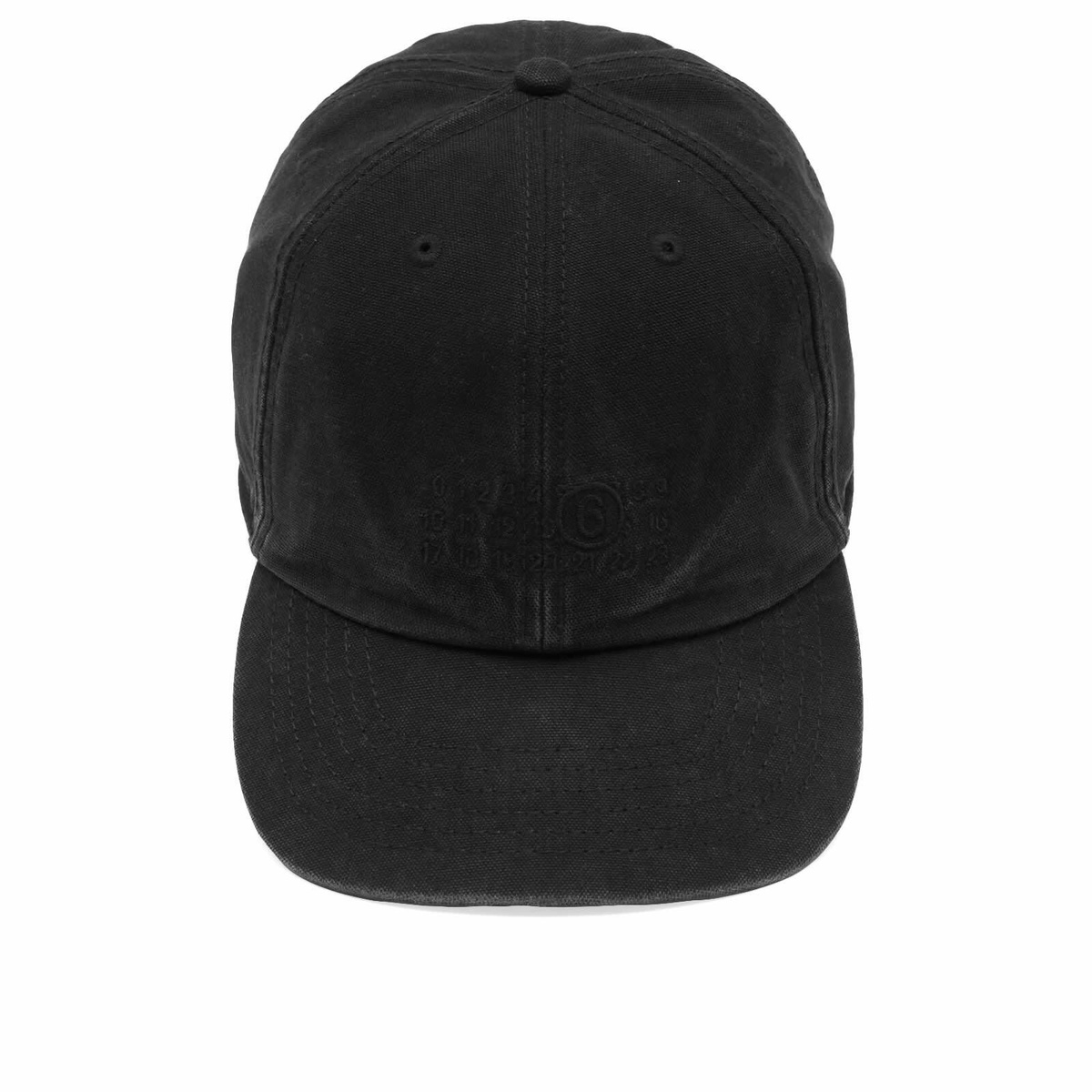 MM6 Maison Margiela Men's Cap in Washed Black