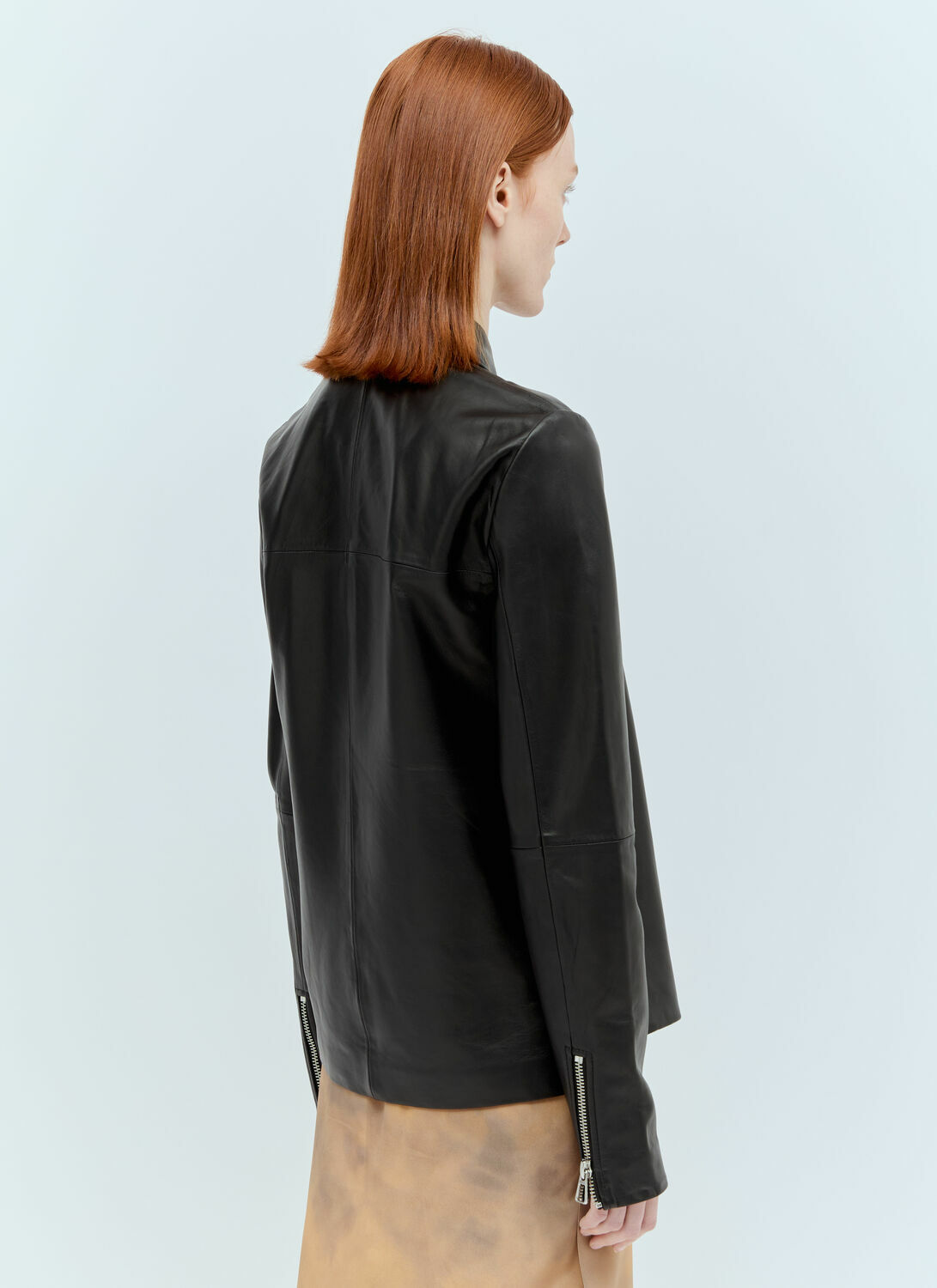 Sportmax Nappa Leather Jacket