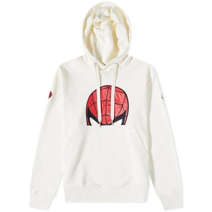 Photo: Moncler x Spiderman Popover Hoody in White
