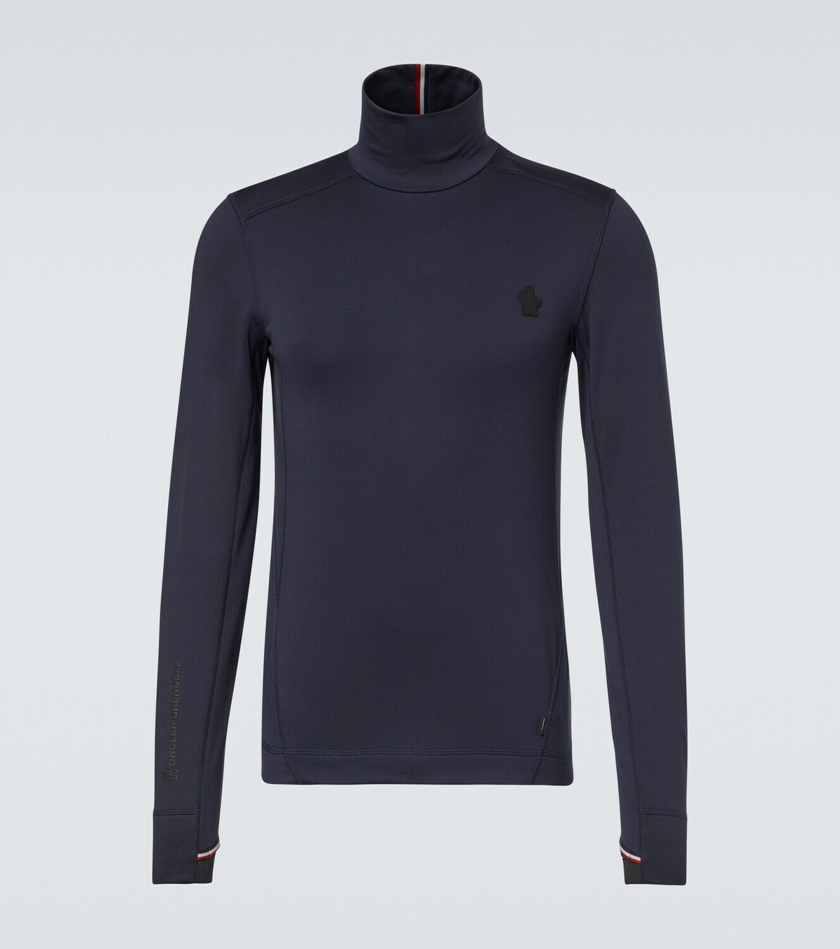 Moncler Grenoble Logo fleece ski top