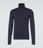 Moncler Grenoble Logo fleece ski top