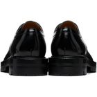 Maison Margiela Black Tabi Lace-Up Derbys
