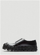 Leather Derby Shoes in Black