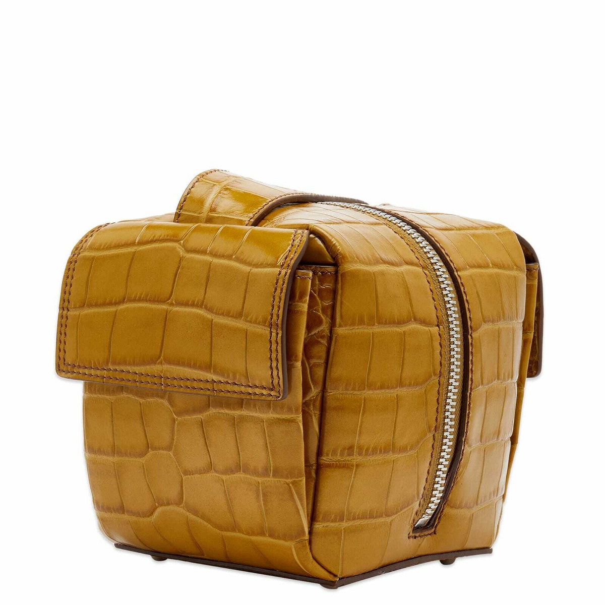 Sunnei Women's Medium Shoulder Bag in Gold Sunnei