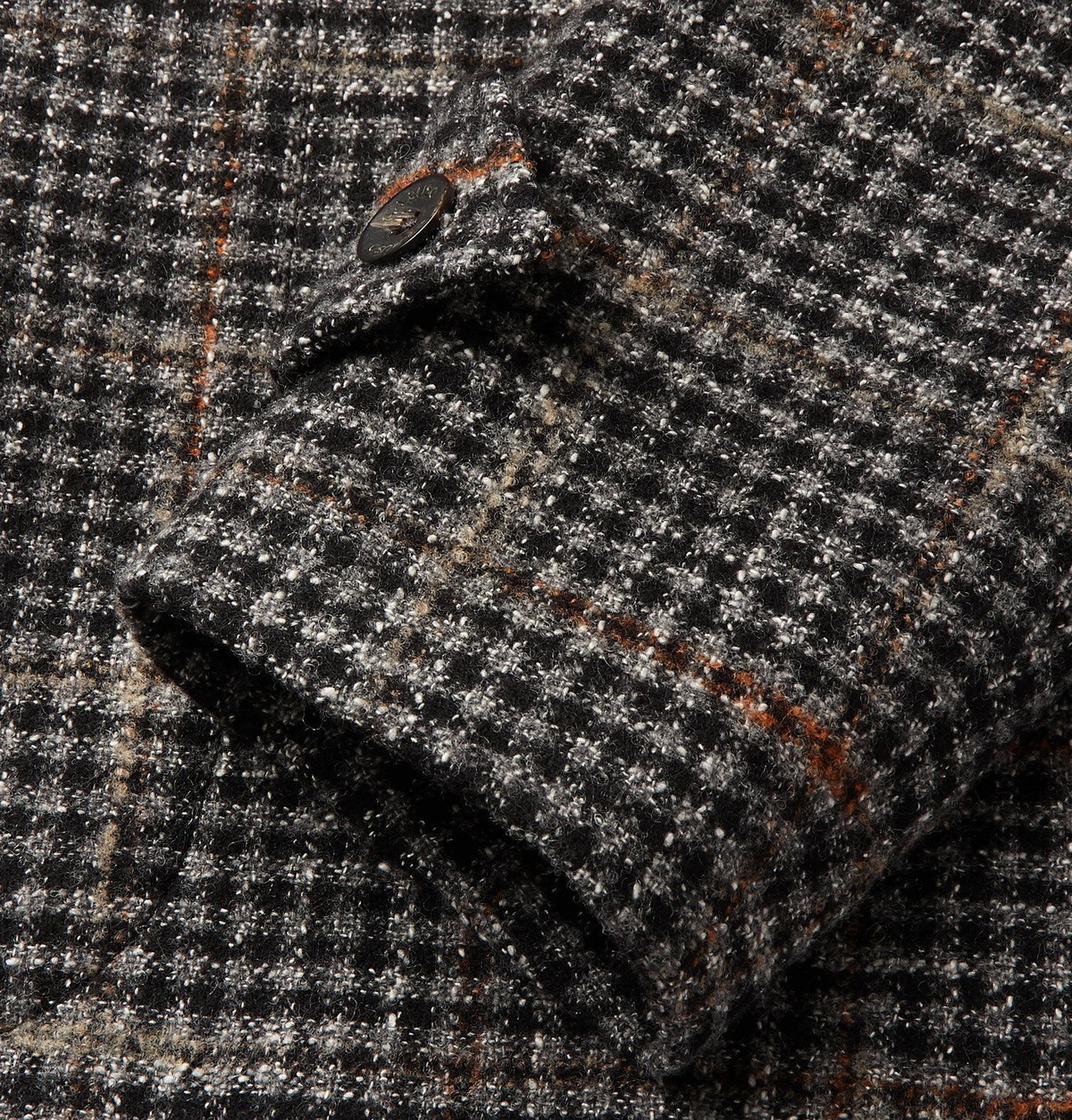 Caruso - Checked Wool-Blend Coat - Gray Caruso