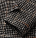 Caruso - Checked Wool-Blend Coat - Gray