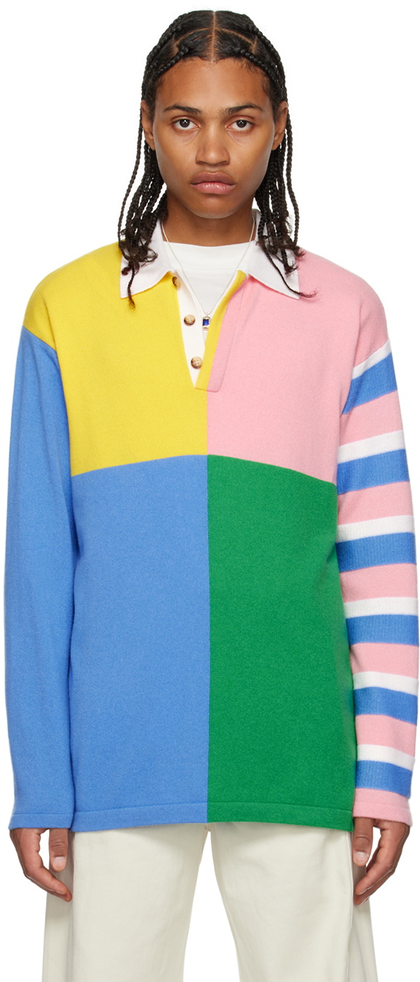 Guest in Residence Multicolor Rugby Polo