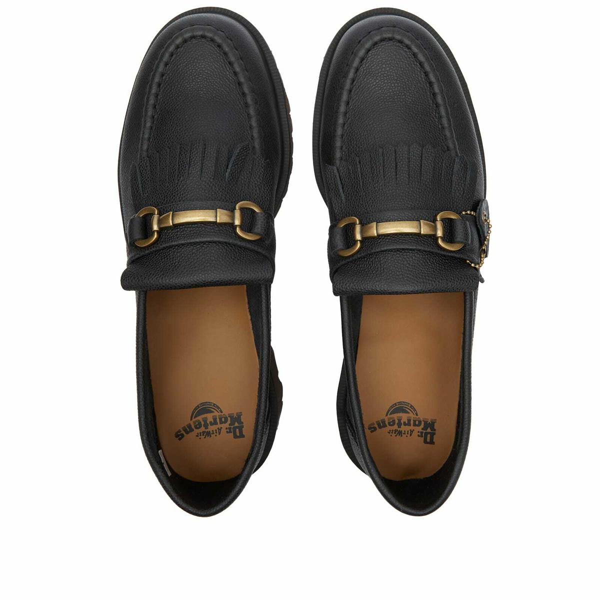 Dr.Martens Adrian Snaffle Loafer 黒 Dr. Martens Adrian Snaffle Smooth Leather Loafers | Men