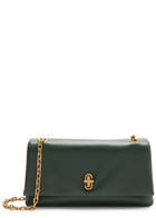 Marc Jacobs The Dual Chain Mini Leather Shoulder bag - Dark Green - One Size