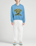 Msgm Mens Sweatshirt Azure