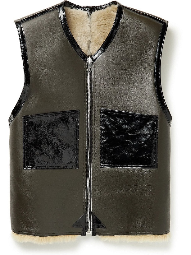 Photo: Our Legacy - Reversible Shearling Gilet - Green