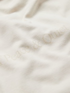 Museum Of Peace & Quiet - Logo-Print Cotton-Jersey Hoodie - Neutrals