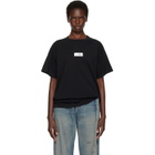 MM6 Maison Margiela Black Logo Patch T-shirt
