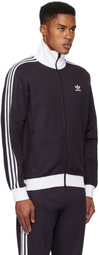 adidas Originals Purple Adicolor Classics Beckenbauer Track Jacket