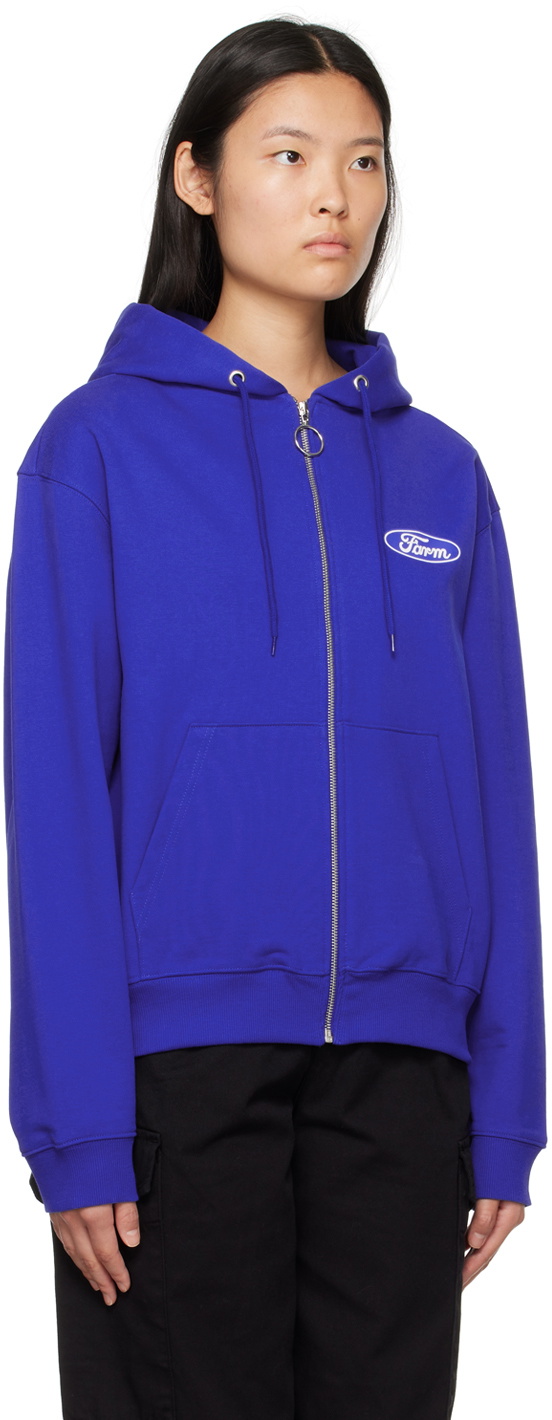 Sky High Farm Workwear Blue Quil Lemons Farm Hoodie