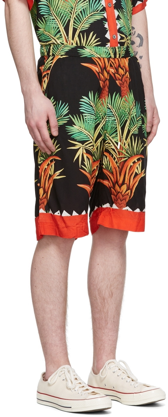 Endless Joy Black Rayon Shorts