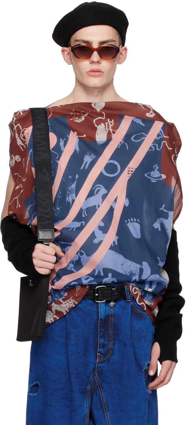 Vivienne Westwood Multicolor Beach T-Shirt Vivienne Westwood