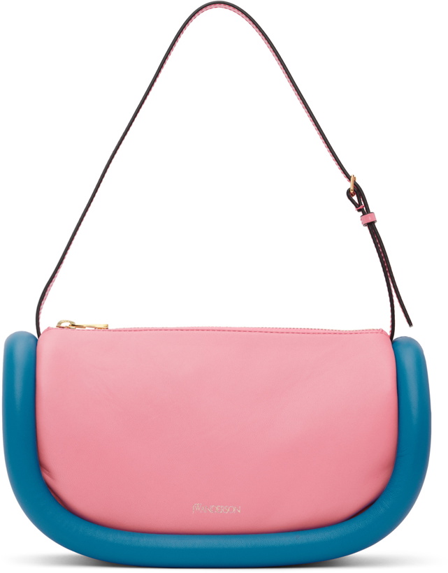 Photo: JW Anderson Pink & Blue Bumper 15 Bag