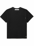 Abc. 123. - Logo-Appliquéd Cotton-Jersey T-Shirt - Black