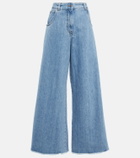 Etro - High-rise wide-leg jeans
